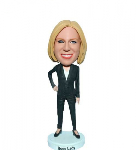 Personalized Bobblehead in suit