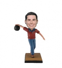 Personalized Bobblehead Bowling bowl