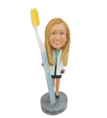 Bobblehead dentist looks like you