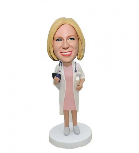 Doctor bobble head doll