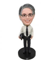 Female Police Women Bobblehead