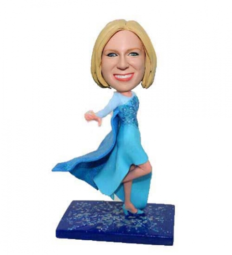 Elsa Personalized Bobblehead