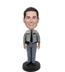 Policeman bobblehead doll