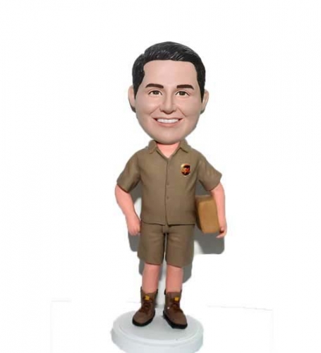 Custom UPS Bobblehead