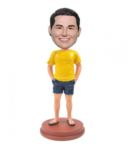 Convert photo to bobblehead doll