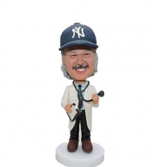 Cute baseball doctor Bobblehead