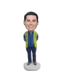 Bobblehead doll Construction Engineer