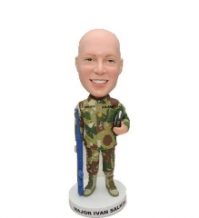 US Paratroopers Bobblehead with camouflage