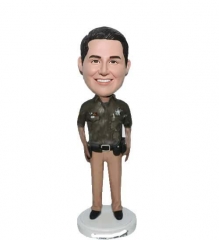 Bobblehead Police Armed Force