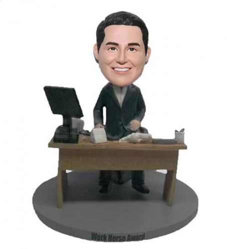 The office bobbleheads