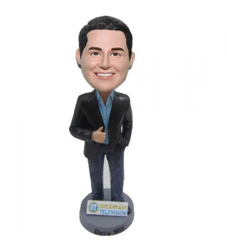 Black custom Bobbleheads