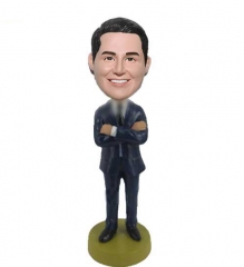 Office desk bobbleheads