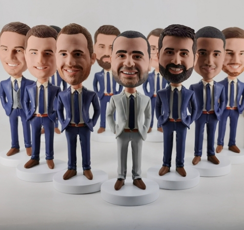 Groomsmen Bobbleheads custom best