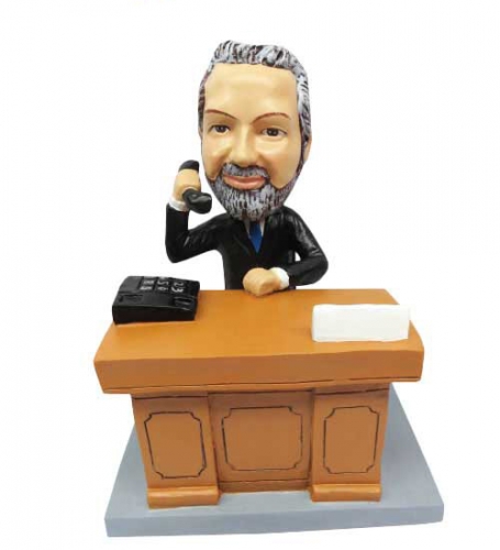 Office bobble head