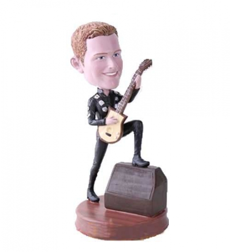 Custom Cool music/guitar bobbleheads