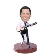 Man Playing Guitar On Chair cool bobbleheads