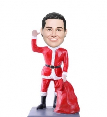 Custom Made Bobblehead dolls Santa