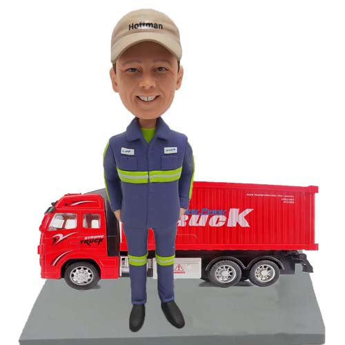 Custom trucker bobbleheads