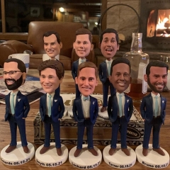 Custom personalized bobbleheads gift for groomsman best man