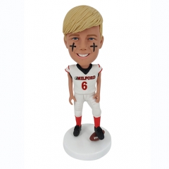 Custom football bobbleheads