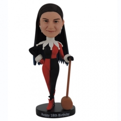 Personalized Bobblehead Harley Quinn