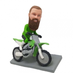 Custom personalized Dirt bike bobblehead