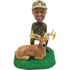 Custom bobbleheads Hunter in Camo