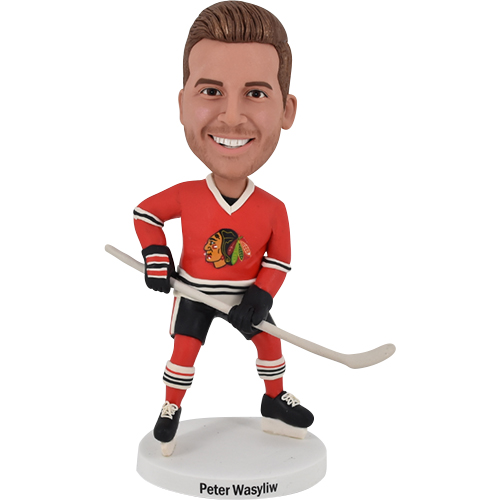 Custom hockey bobbleheads Portland Winterhawks