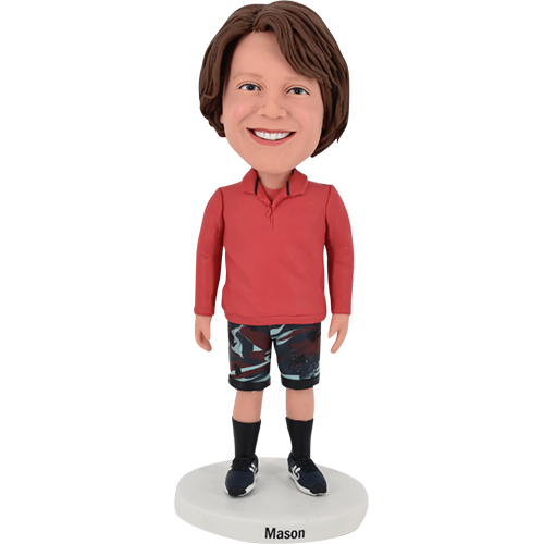 Student custom bobblehead