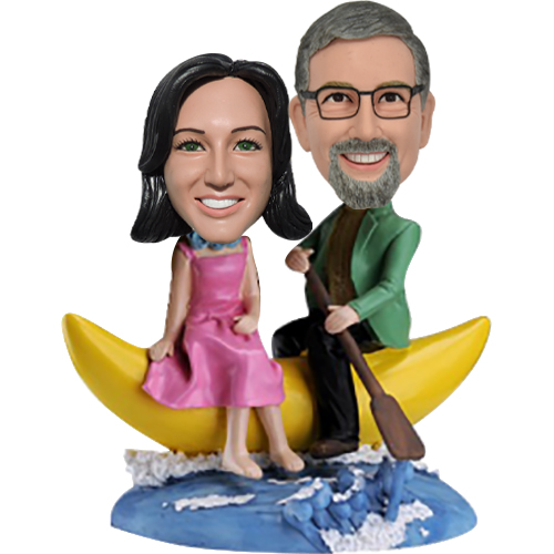 Double Bobblehead in boat