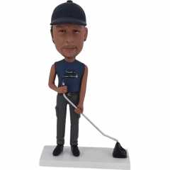 Custom bobblehead with vacuum