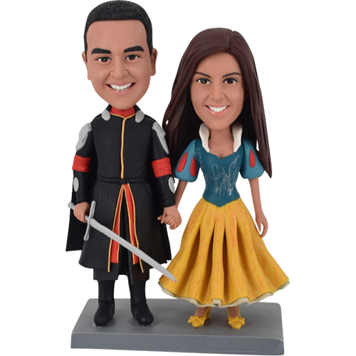 Wedding Bobbleheads Aragon clothes snow white