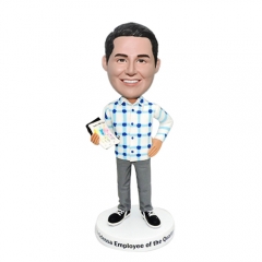 Custom bobblehead for best employee