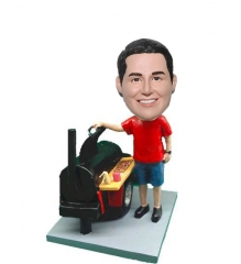 Personalized BBQ bobbleheads from photo