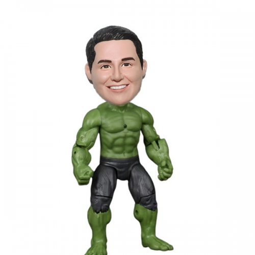 Hulk Bobblehead action figure looks like you