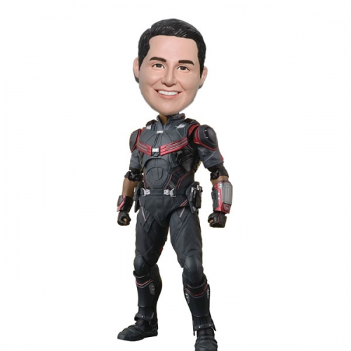 Falcon Bobblehead action figure with real face