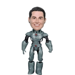 Victor Stone Bobblehead action figure looks like you