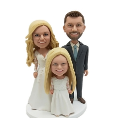 Create Your Own Family Wedding Bobbleheads
