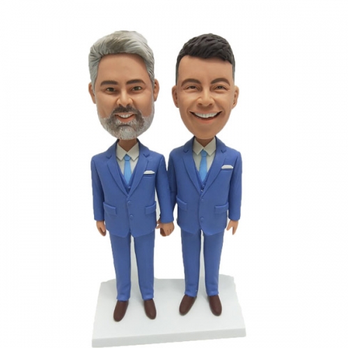 Same sex gay Wedding cake toppers