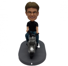 Custom Motorcycle Bobblehead