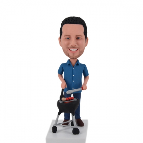 Custom Barbecue bobbleheads