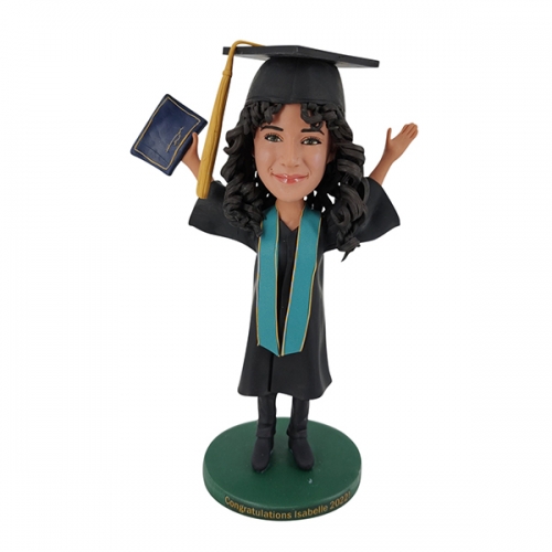 Personalized Graduation bobbleheads