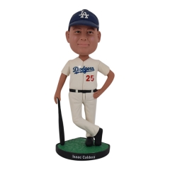 Custom Bobblehead Dodgers baseball