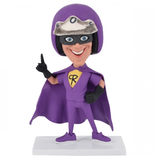 Cartoon Bobble head Superhero from photo