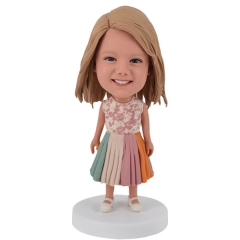 Custom Bobble head Personalized for granddaughter kid