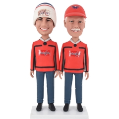 Custom Bobble head Hockey sports fans capitals for Same Sex Gay