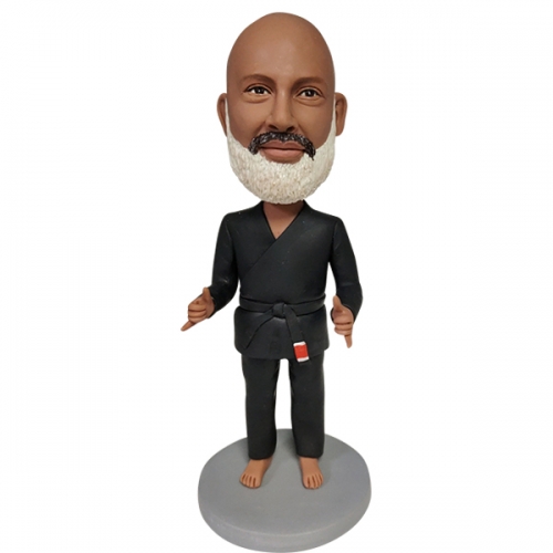 Custom Bobble head male Jiu Jitsu