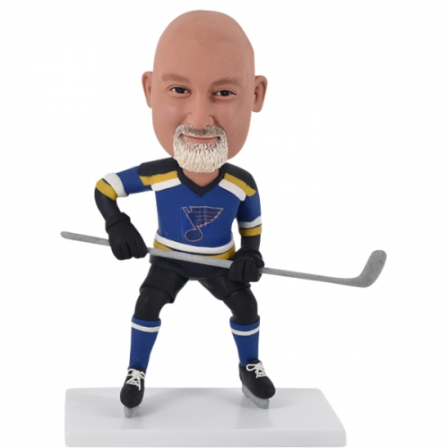 Custom Bobble head St Louis Blues hockey