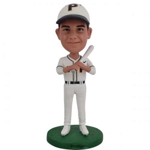 Custom Bobble Head for Left handed Batter