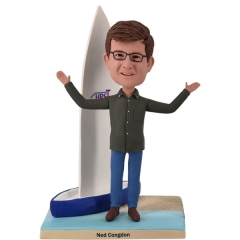 Sailing Bobblehead Personalized with sailboat